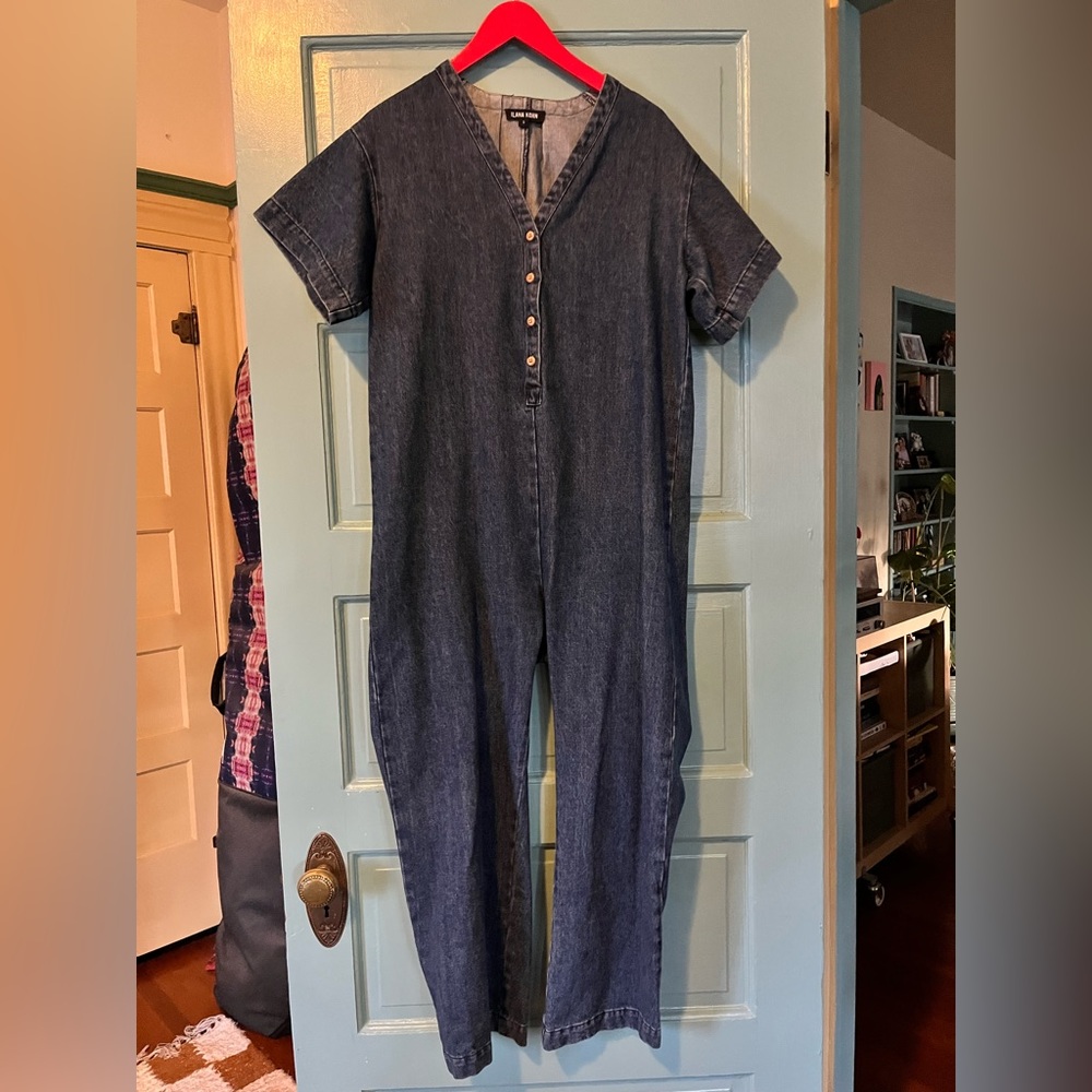 Ilana Kohn denim jumpsuit (forgot style name) - S